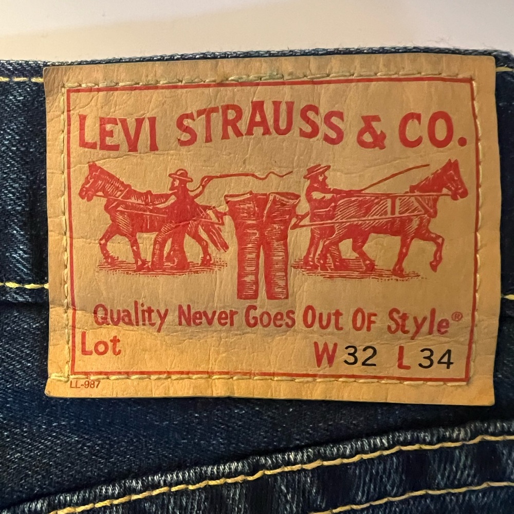 🆕 RARE Levi’s Type 1 Real Loose Fit Jeans — W32 L34 — New With Original Tags - Picture 4 of 9